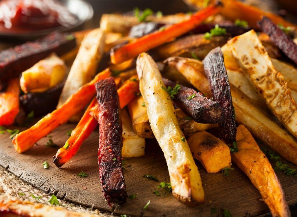 Gemüse Fries sind eine gesunde Alternative zu Pommes