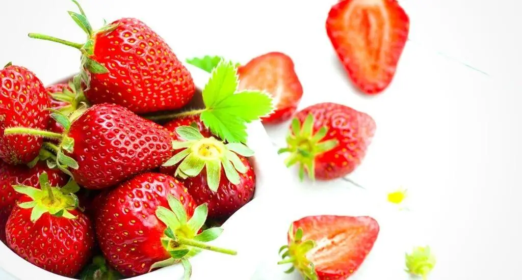Erdbeeren sind schon für Babys geeignet