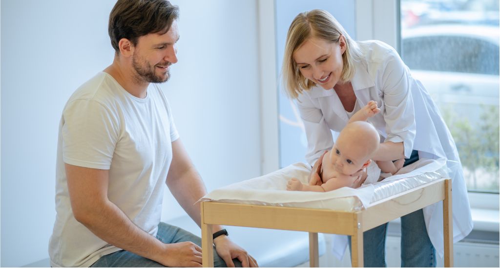 frühkindliche Reflexe verschwinden im Laufe des 1. Lebensjahres