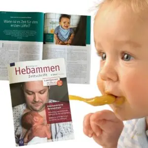 Vera Hille's Fachartikel zur Beikosteinführung in der Deutschen Hebammen Zeitschrift