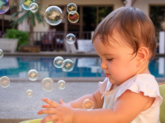 Spielideen für Babys zum selbermachen