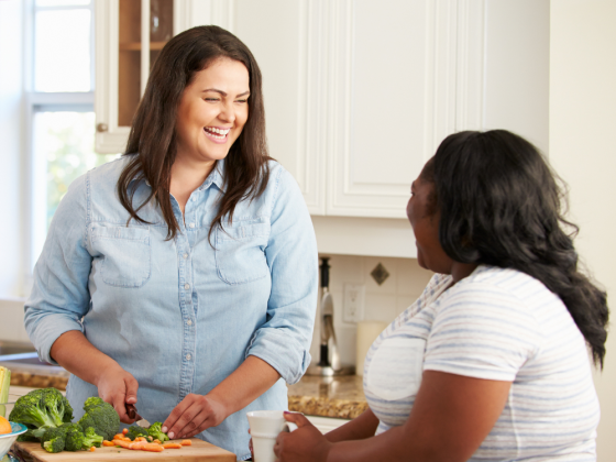 Abnehmen in der Gruppe macht Spaß
